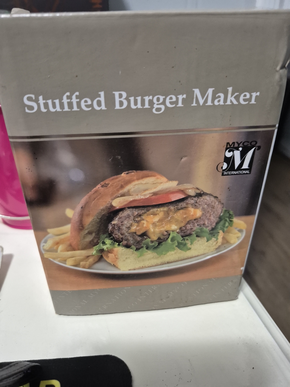 Stuffed Burger Maker by — Brown